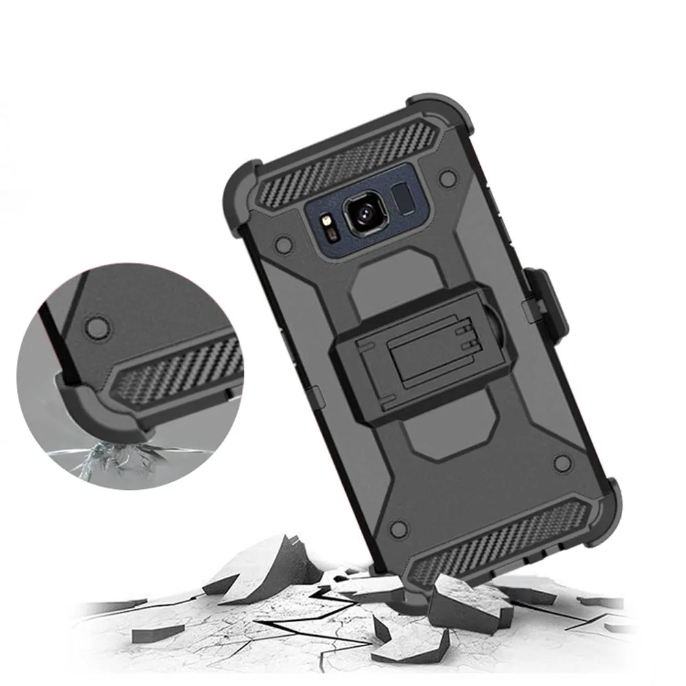 Чехол 4 в 1 Combo для Samsung Galaxy S8 Active G892 сверхпрочный ударопрочный гибридный