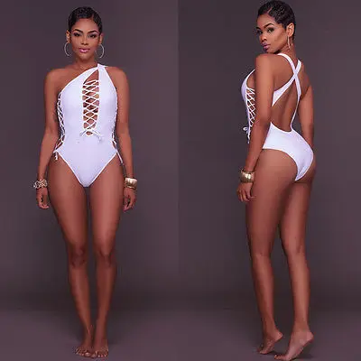 Пикантные женские новые купальники бикини 2017 Бразильские Купальники Монокини с