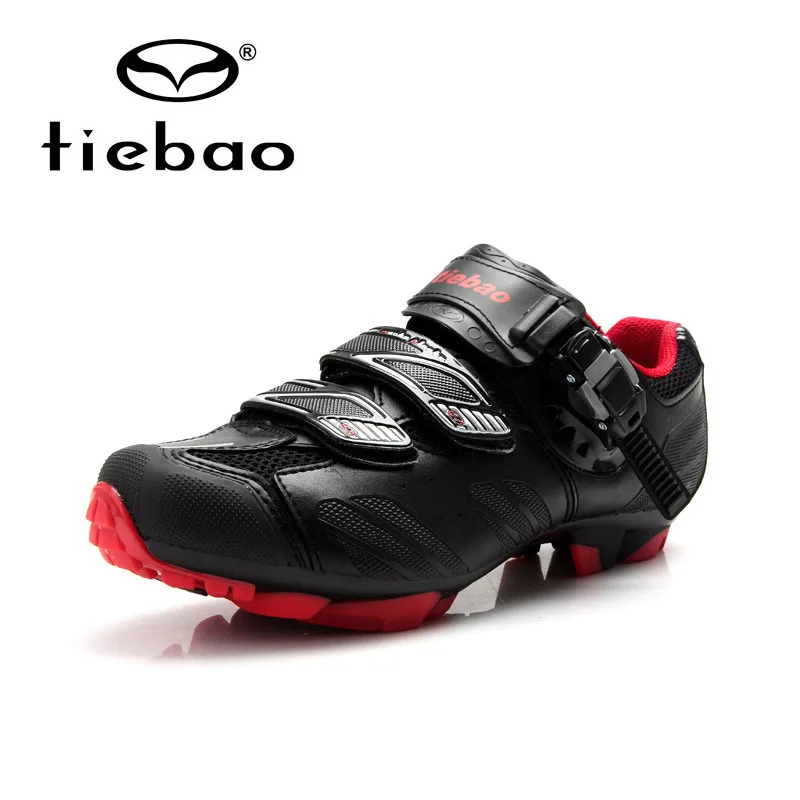 Tiebao профессиональная обувь для горного велосипеда с замком износостойкая