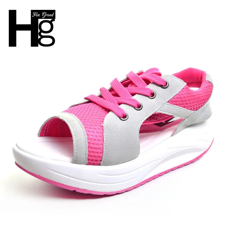 Hee grand/Популярные здоровые женские Босоножки с открытым носком женская