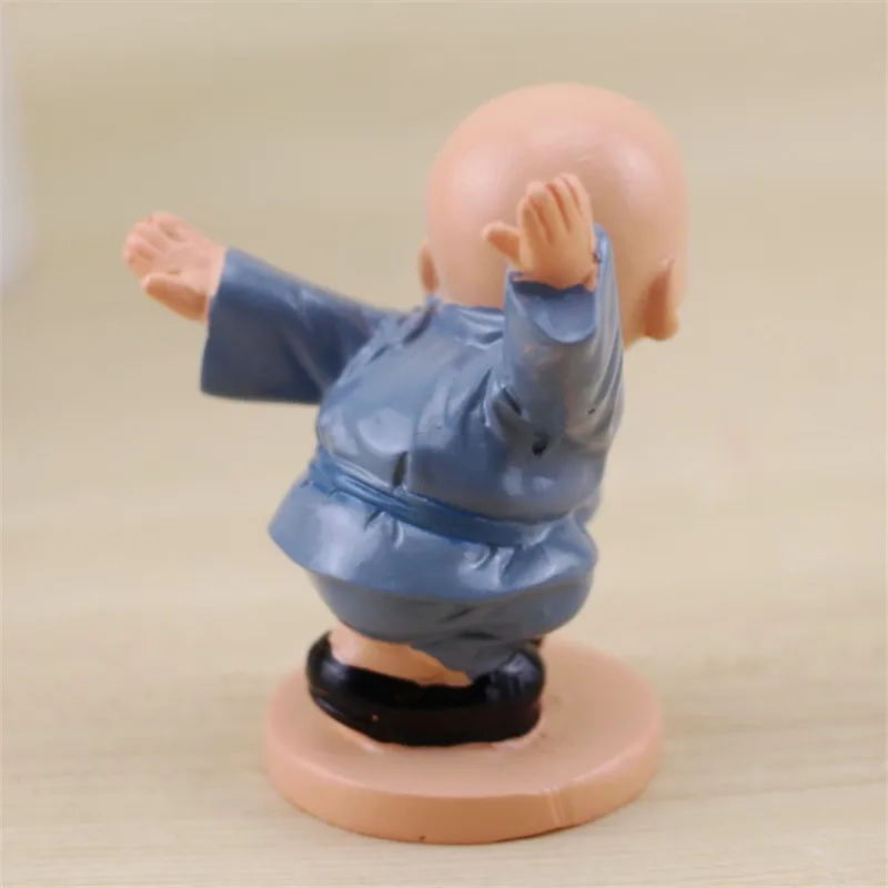 4 шт./лот классические ретро фигурки монах из смолы креативный подарок на день