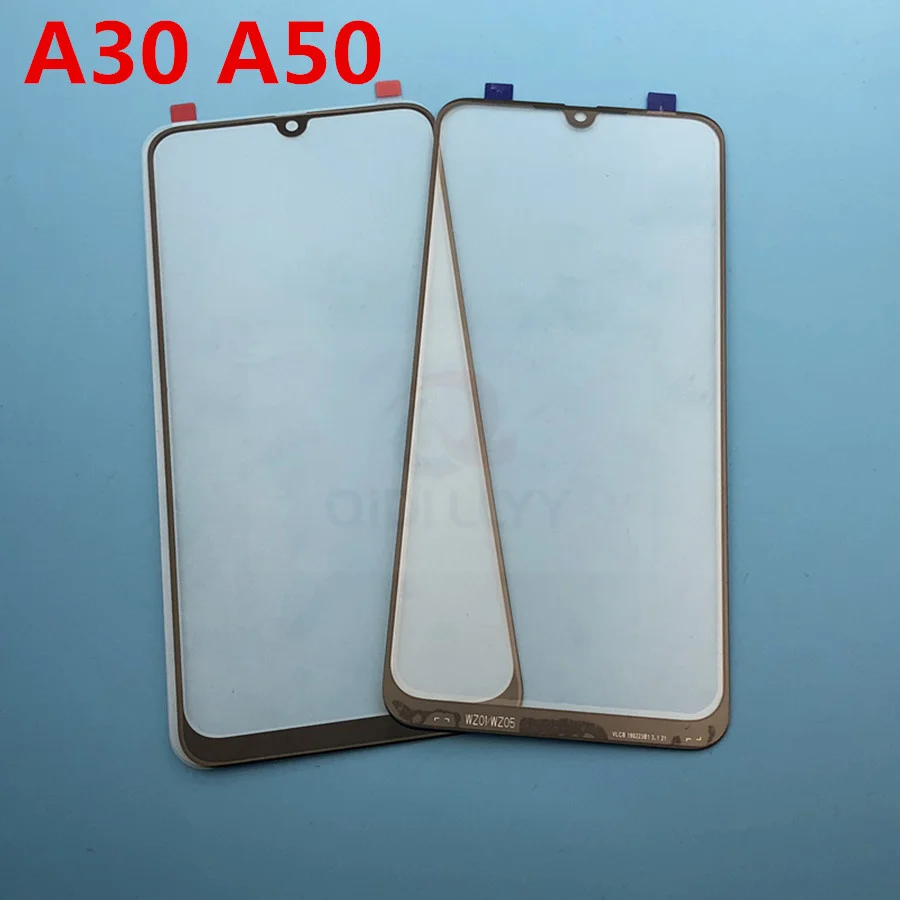 A30 A50 Сменное внешнее стекло для samsung Galaxy A30 A50 6," ЖК-дисплей сенсорный экран Переднее стекло внешние линзы