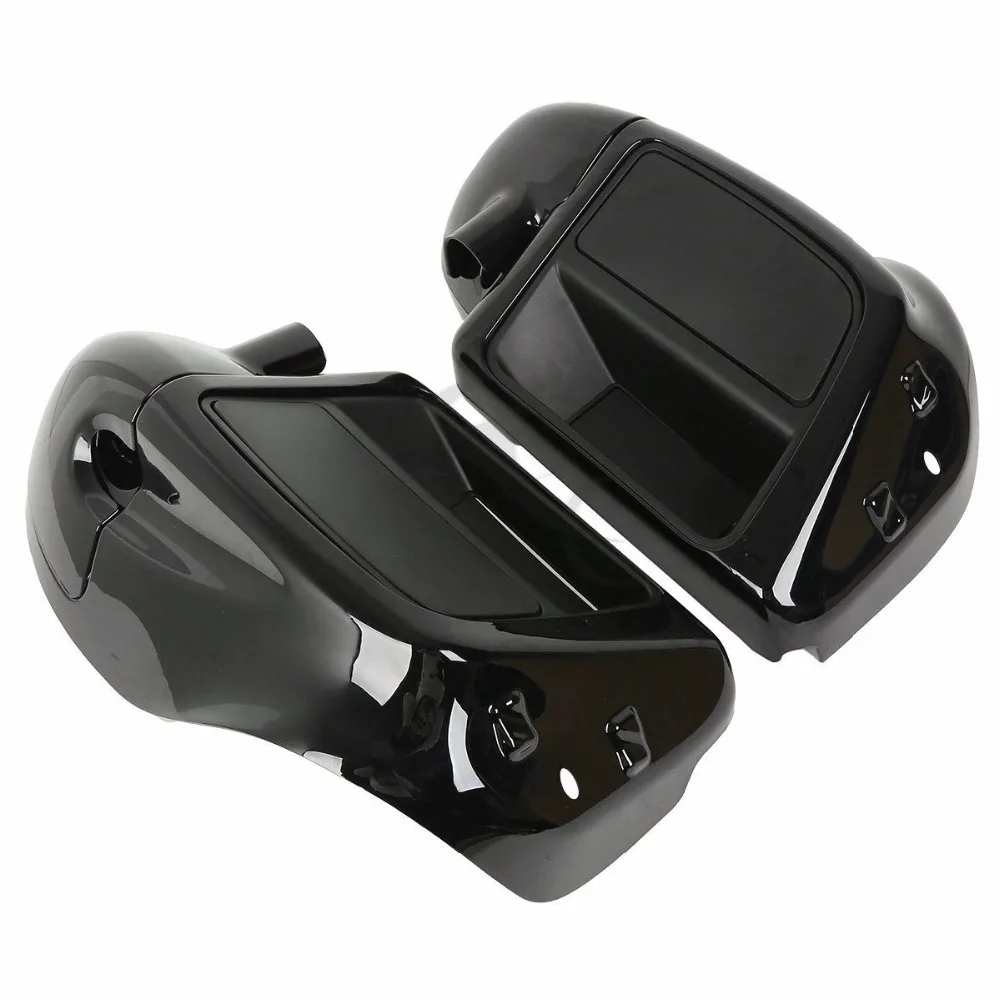 Окрашенный 6," динамик коробка Pod нижний вентилируемый обтекатель для Harley Touring модели Electra Street Glide Ultra Road King 14-18 17