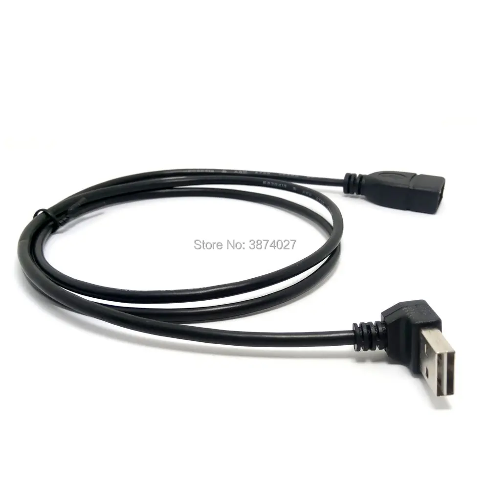 Двусторонний дизайн USB 2 0 90 градусов вверх и вниз влево вправо Угловой Мужской