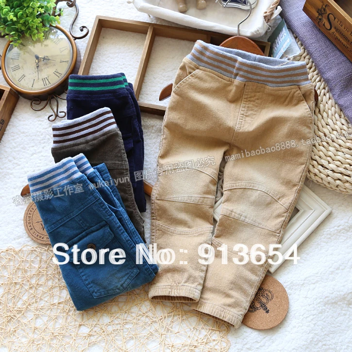 

Free shipping Retail new 2014 spring autumn baby pants for boys casual pants children clothing baby boy skinny trousers