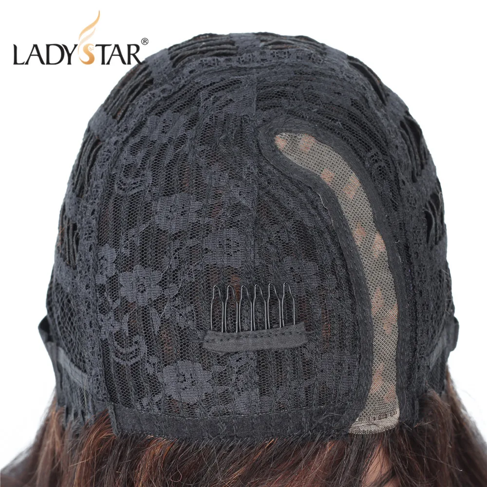 LADYSTAR, прямой парик на кружеве, 22 дюйма, 360, парик на кружеве, парики Remy для черных женщин, бразильский парик