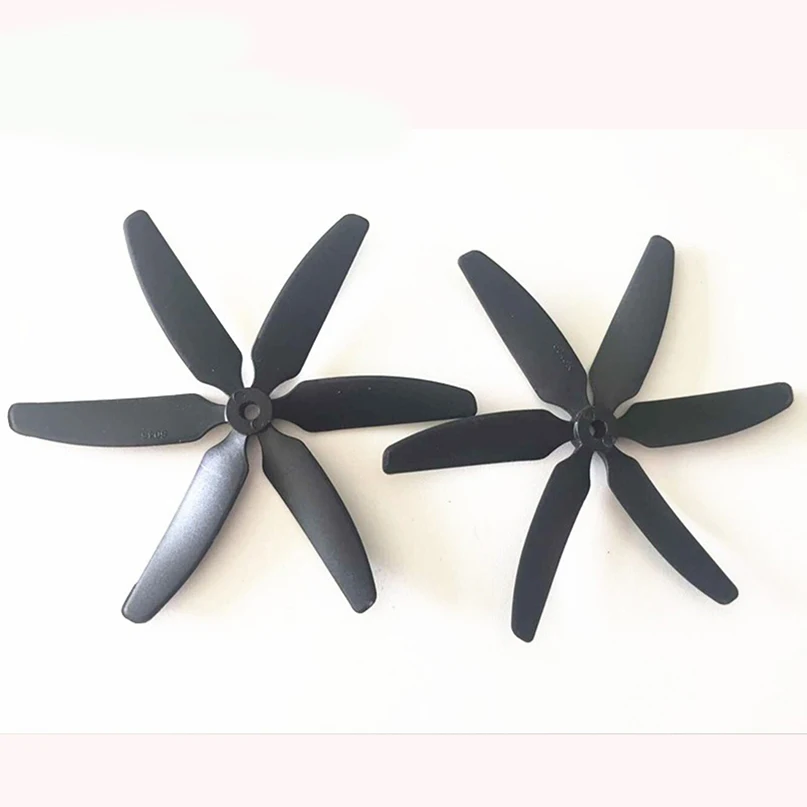 JMT 5040 5x4 &quotCW CCW 6 листный пропеллер реквизит для DIY RC гоночный Дрон Квадрокоптер FPV