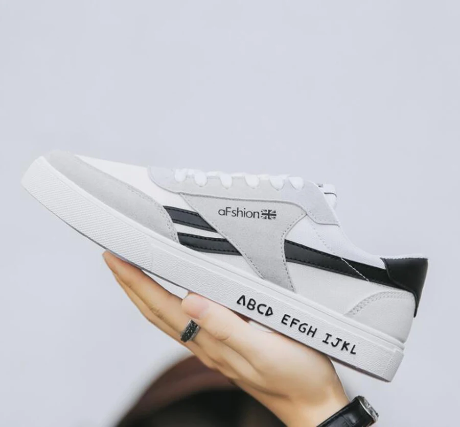 Explosion Summer Breathable Small White Shoes Men's Casual Trend Color Matching Student Canvas | Обувь