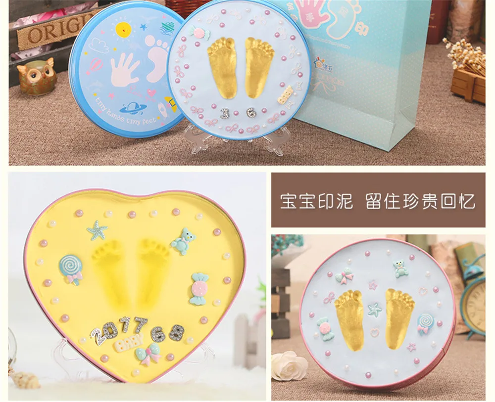 Новый уход за ребенком сушка на воздухе мягкая глина детский набор для отпечатка