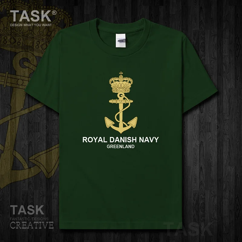 Navy Greenland Military mens t shirt new Tops t-shirt Short sleeve clothes country Army Tactical cotton sports Fashion summer 01 | Мужская