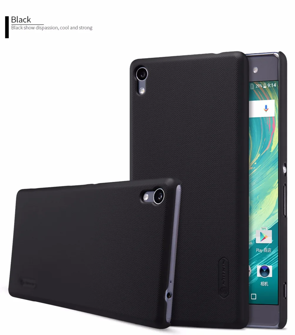 Бесплатная Доставка Nillkin матовый чехол для sony xperia xa ultra случае (6.0 inch) жесткий