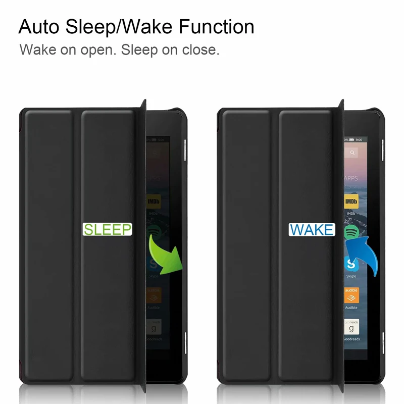 Чехол для Amazon Kindle Fire 7 2019 защитный чехол KindleFire 2017 Fire7 бизнеса Fundas - купить по
