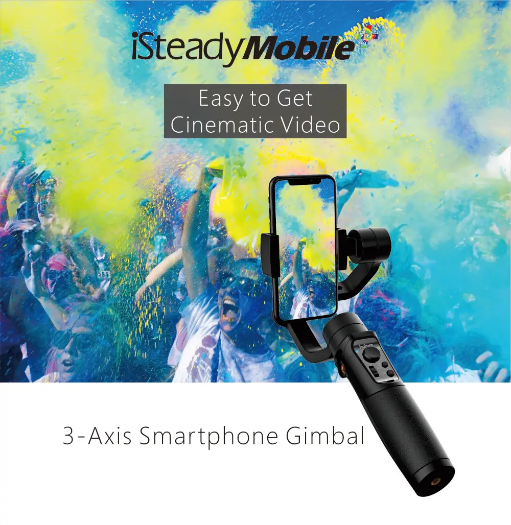 Hohem iSteady Мобильный плюс смартфон карданный стабилизатор для iPhone 11/11 Pro/Pro Max для Galaxy S10/Plus/S9 для видеоблоггера