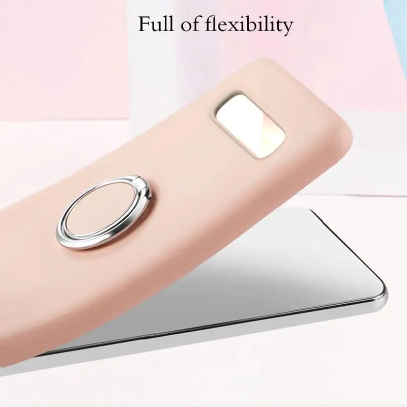 Магнитные металлические кольца S9plus S10lite S10plus мягкие силиконовые чехлы с жидким