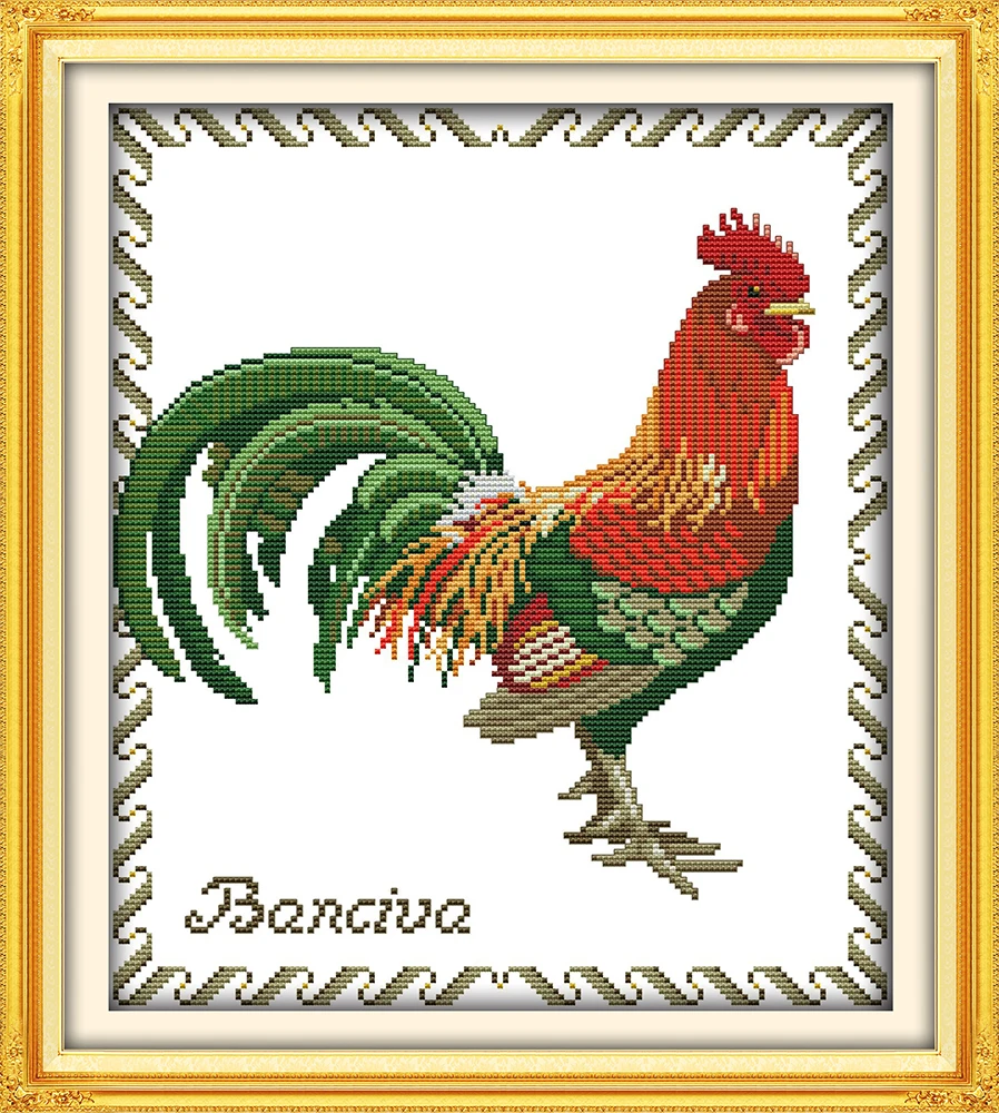 Набор для вышивки крестиком большой член (3) 14 шт. | Дом и сад