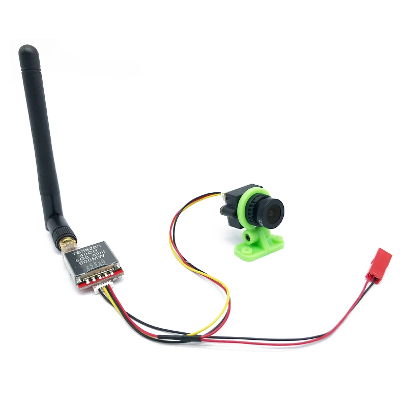 5 8G набор FPV Combo Video 200/600mw 40CH передатчик TS5823S/TS5828S + Мини CMOS P/N 1000TVL камера кабелей для