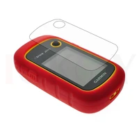 outdoor handheld gps silicon rubber protect red case cover lcd screen protector for garmin etrex 10 20 30 10x 20x 30x 22x 32x