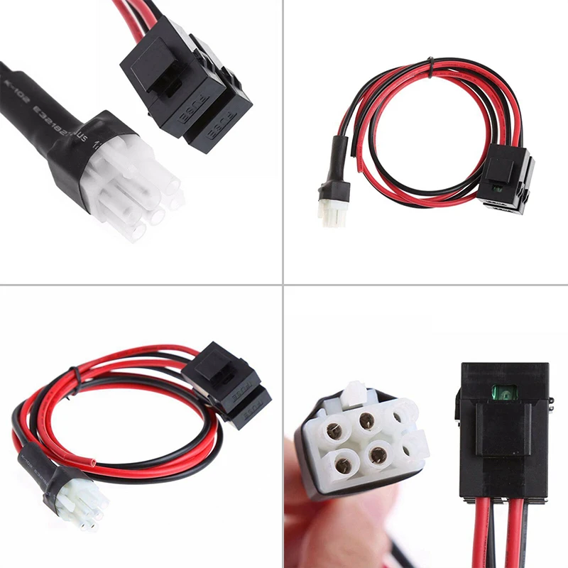 1 метр Мощность кабель 30Amp Замена для icom-радио IC-706 IC-718 IC-746 IC-756