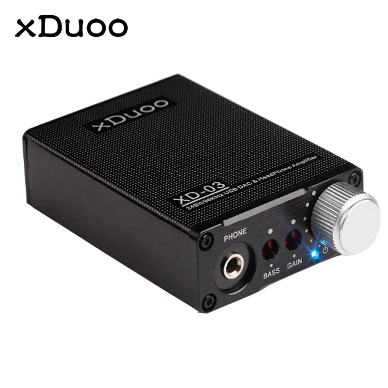 XDUOO XD 03 24 бит/94 кГц USB усилитель наушников DAC высокопроизводительный портативный