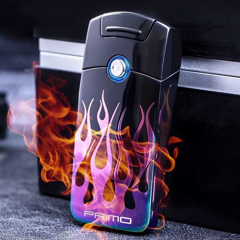 Новинка электрическая дымовая зажигалка Usb зарядка дуговая USB ветрозащитная