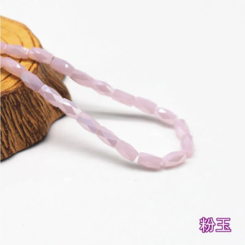 Бесплатная доставка разноцветные стеклянные бусины из чешского хрусталя 2*4 мм 4*7