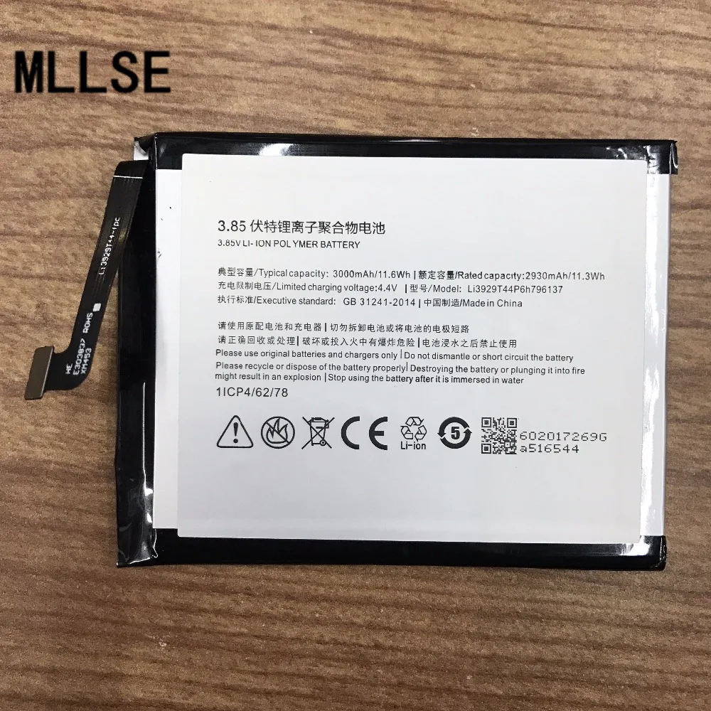 Аккумулятор MLLSE 3 85 V Li3929T44P6h796137 для ZTE Nubia Z11 MiniS NX549J|battery for zte|battery forbatteries batteries |