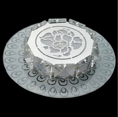 Светильник потолочный LED диаметром 18 см Colorpai 6W Luxury Light Fashion с кристаллами, 220-240V 3W, бесплатная доставка.