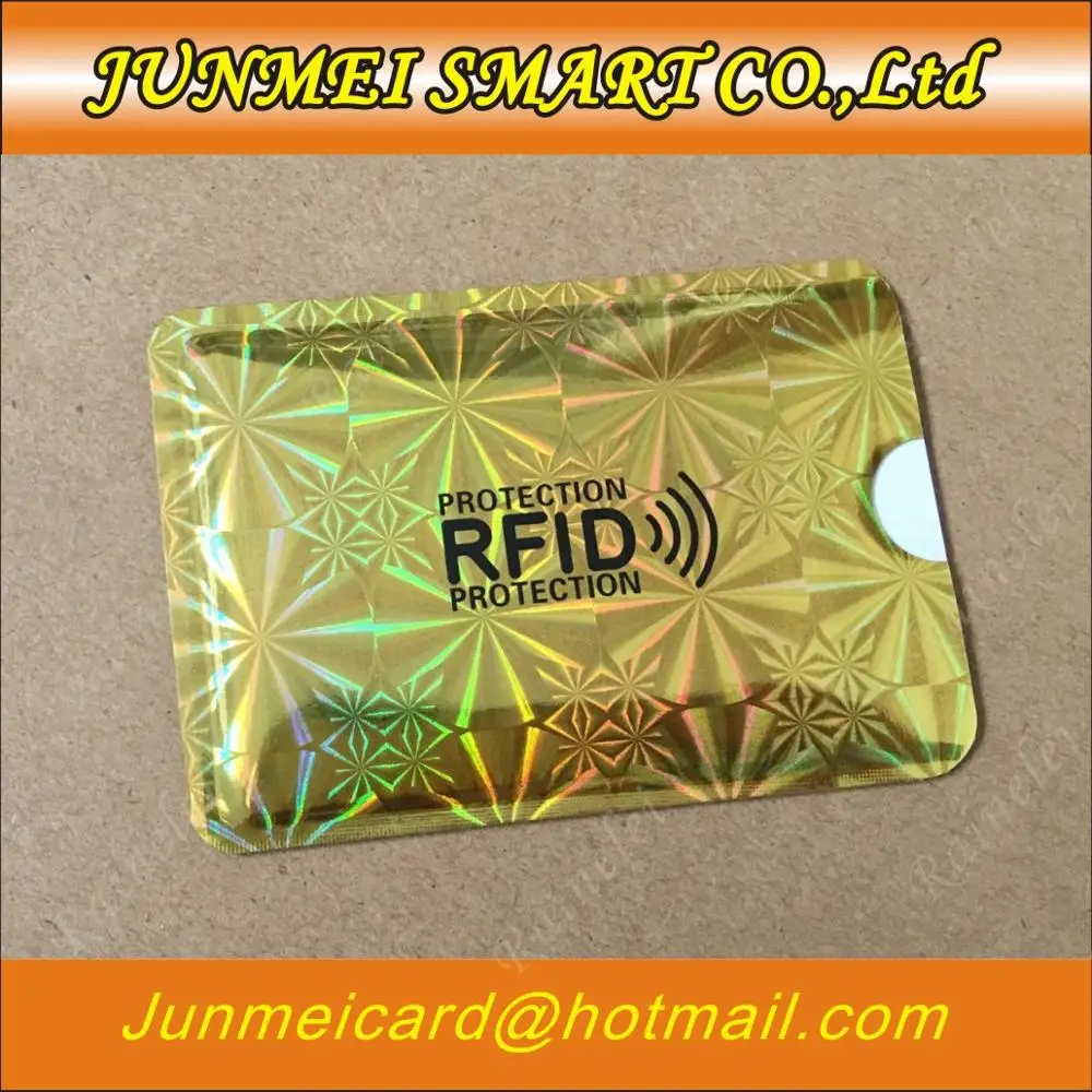 10 шт RFID экранированная красочная Блокировка втулки карты 13 56 mhz IC карта защиты NFC
