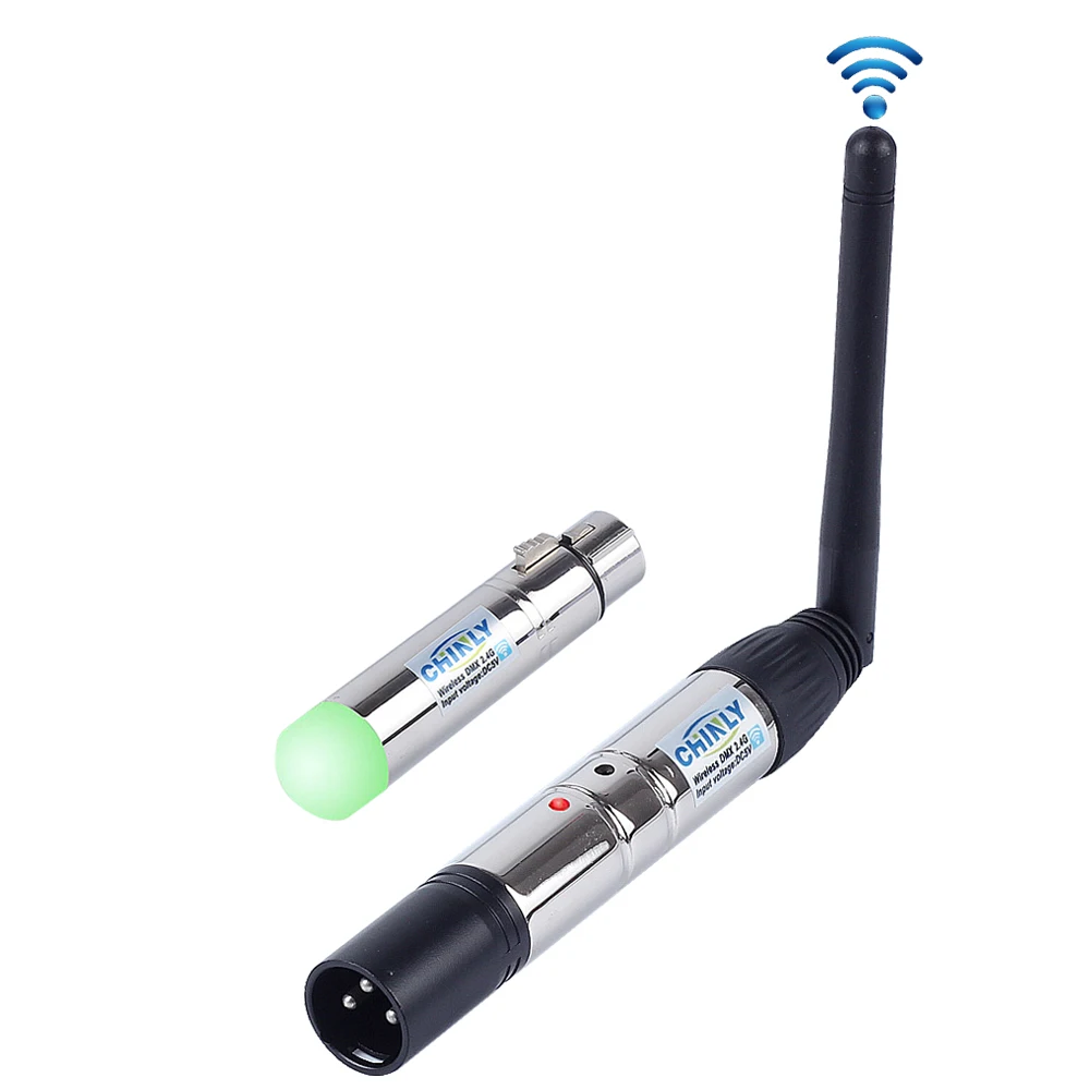 DMX512 беспроводной светильник ing приемник передатчик 2,4G расстояние связи 300 м RGB светильник контроллер для сценического эффекта контроллера