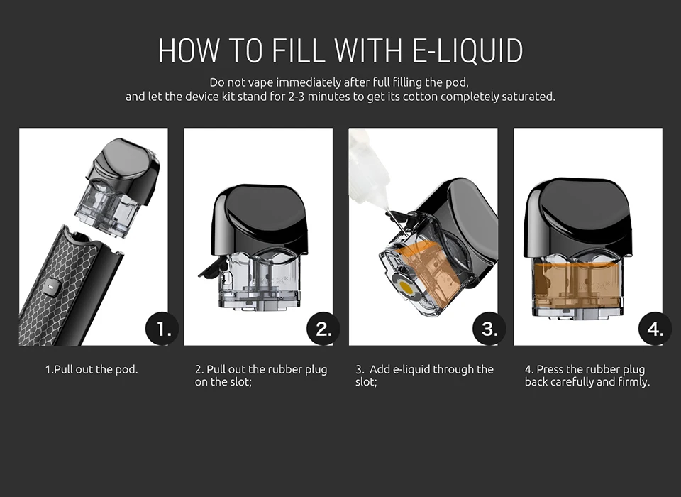 SMOK Nord Pod Vape ручка 1100 мАч батарея 3 мл Pod система сетка катушка электронная сигарета Pod Комплект Испаритель VS SMOK NOVO Minifit