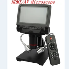 Цифровой микроскоп Andonstar HDMI/AV дистанционный usb с большим