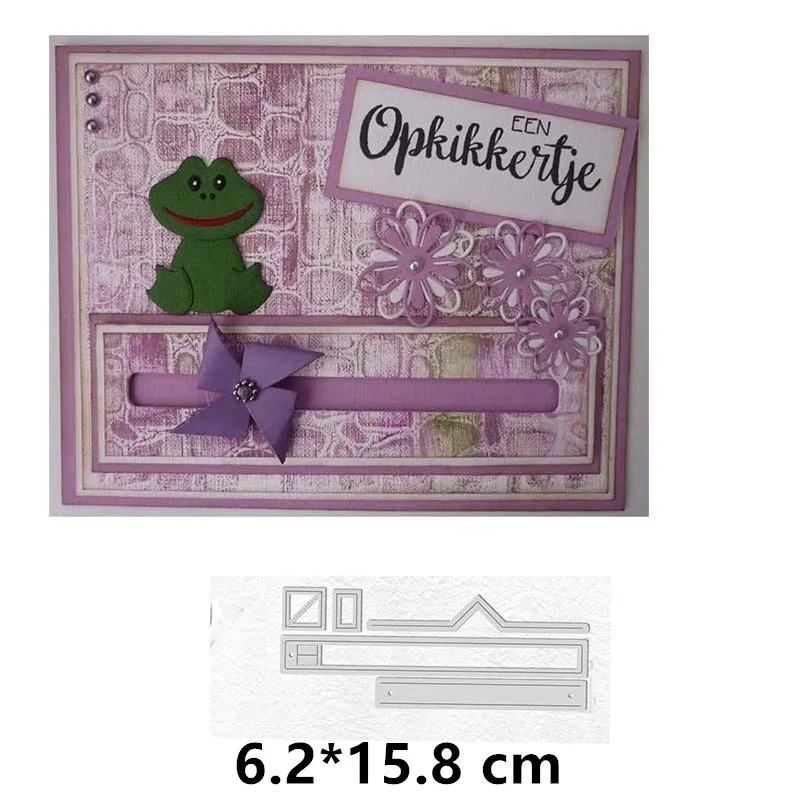 Picture 5 Серия 3D всплывающие рамки новые Diecuts металлические режущие штампы для DIY скрапбукинга изготовление бумажных открыток товары для декоративного рукоделия - Цвет: Picture 5