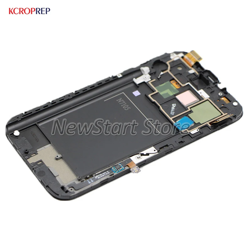 Для Samsung Galaxy Note 2 ЖК дисплей с сенсорным экраном 5 дюйма для Note2 N7100 N7105 N7108 T889 N7102 I371