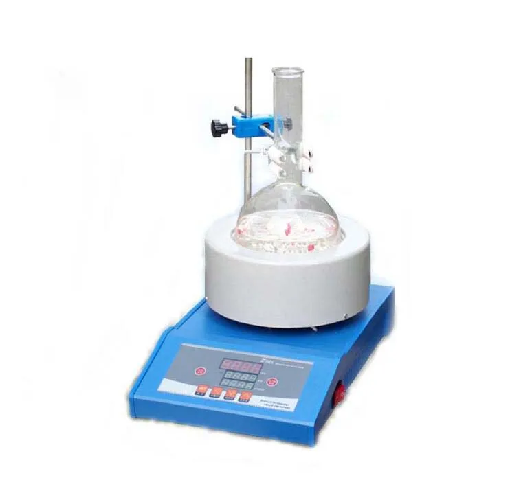 

ZNCL-TS-1000ml digital display magnetic heating mantle temperature probe w/mixer