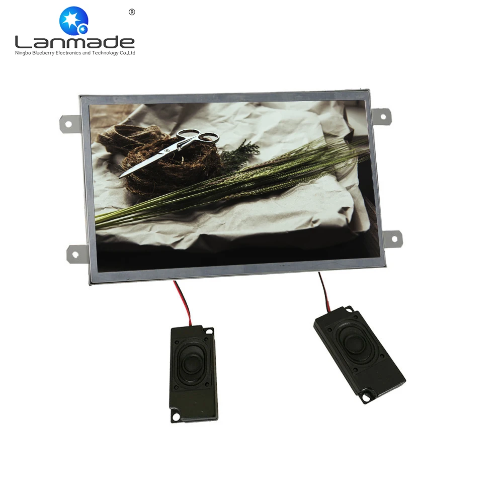 10 inch real 1080p shopping tv taxi lcd advertising display screen open frame ad player | Электроника