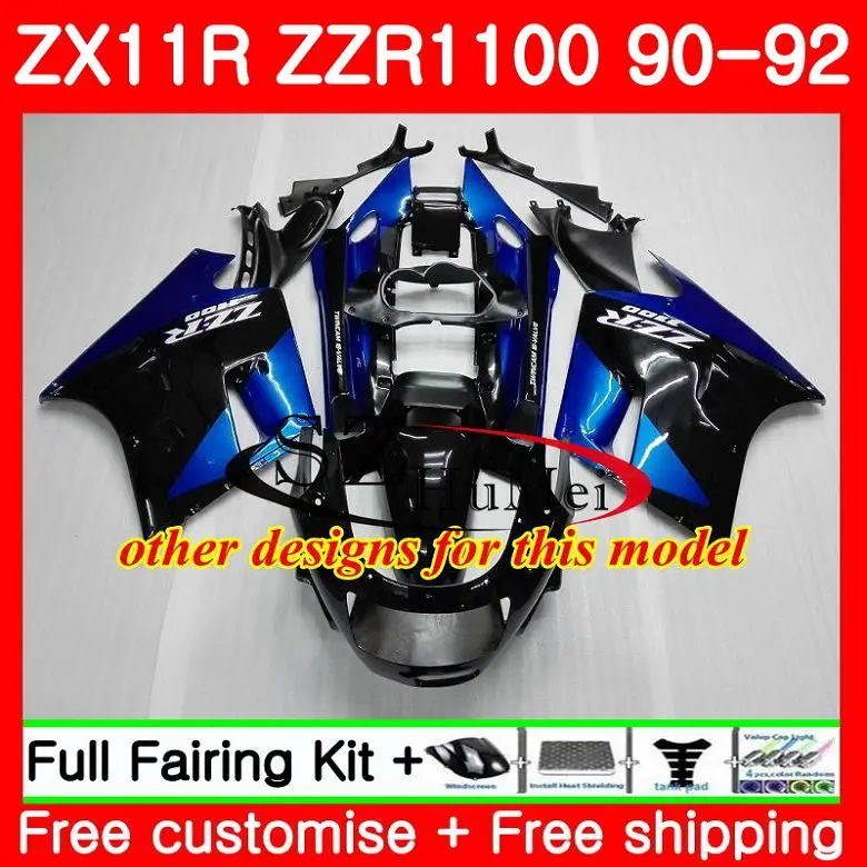 Корпус для KAWASAKI NINJA ZZR1100 зеленый черный ZX 11R ZX-11R ZZR 1100 5SH6 ZX11 ZX11R 90 91 92 1990 1991 1992