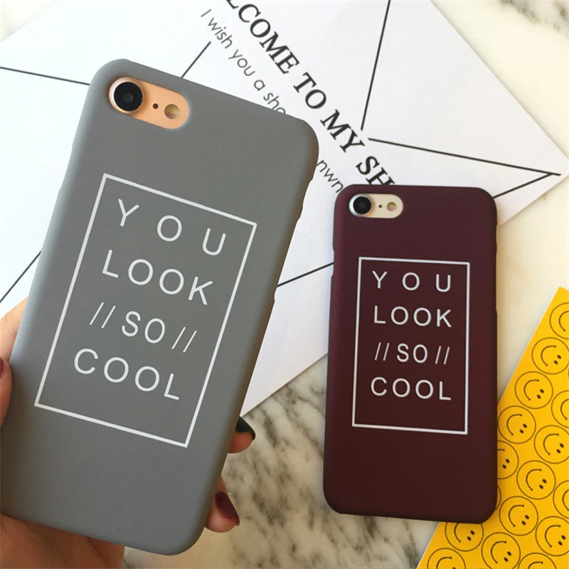 Смешанный Цвет забавные английские буквы Дело Капа для iPhone 6 6S художественный