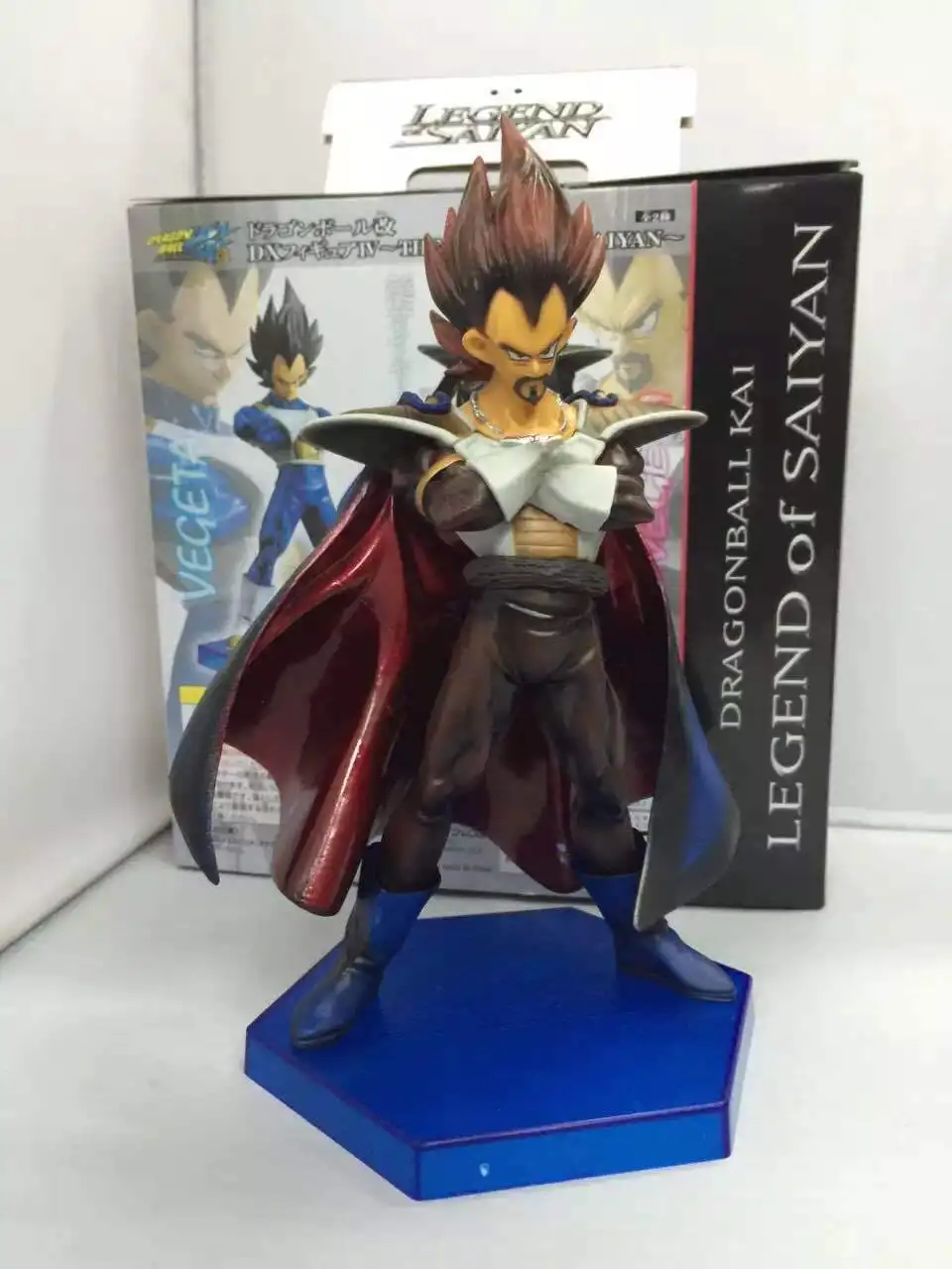 Аниме Dragon Ball Z The Legend of Saiyan Vegeta's Father King Vegeta ПВХ Фигурки коллекционные игрушки