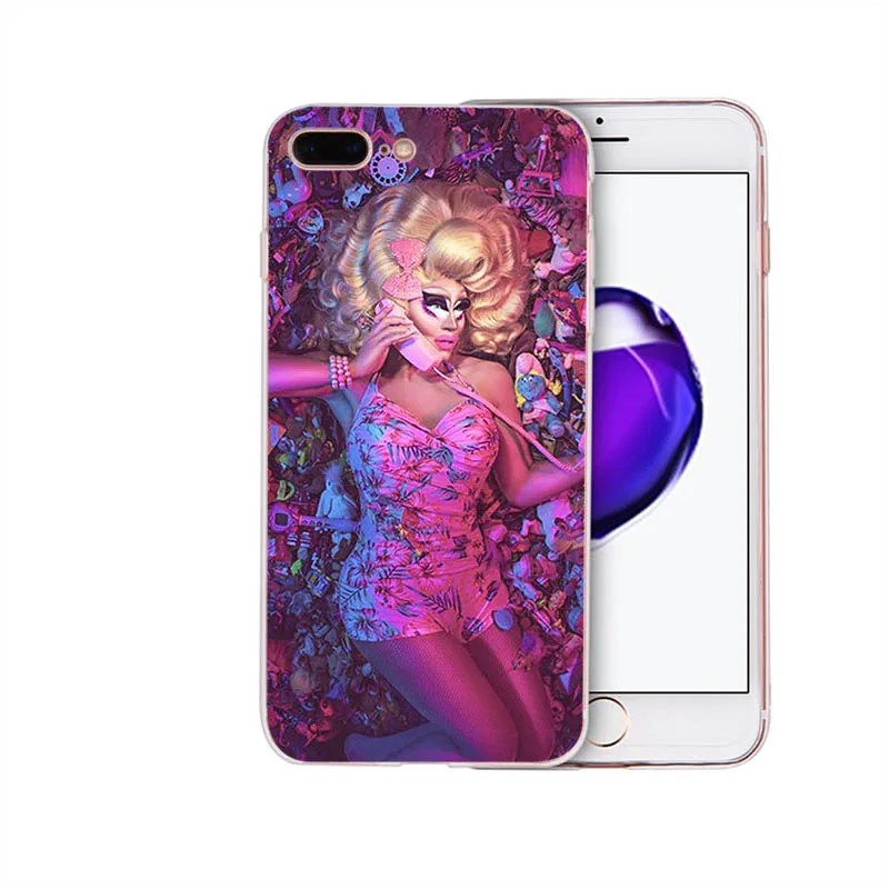 case 16 Чехлы RuPaul Drag queen, силиконовый мягкий чехол для телефона iPhone, чехлы на заднюю панель для iPhone X 10 XR XS MAX 5 5S SE 6 6 S Plus 7 8 Coque - Цвет: case 16