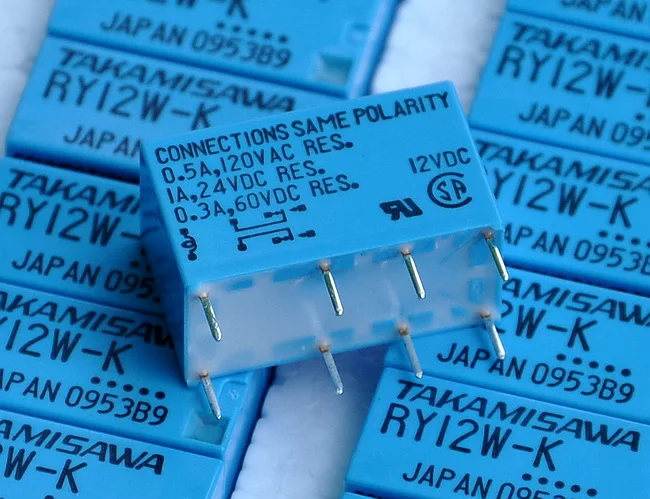 (4 шт./лот) TAKAMISAWA RY12W K 12V DPDT реле сигнала для аудио|relay 12v|relay takamisawarelay dpdt 12v |