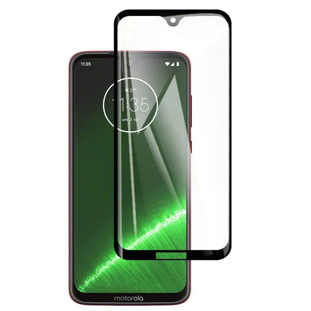 9D полностью проклеенное закаленное стекло для Moto G7 Plus power Play, Защита экрана для Motorola Moto G 7 7play 7power 7plus G7 power glass
