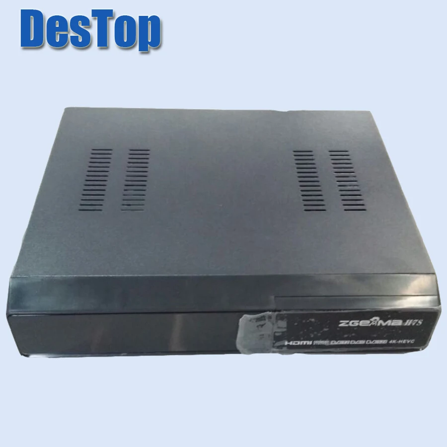 1 шт. 4K UHD Zgemma H7S 2xDVB S2X + DVB T2/C HEVC H.265 спутниковый ресивер Linux Enigma 2 I P T V коробка 12 000 DMIPS