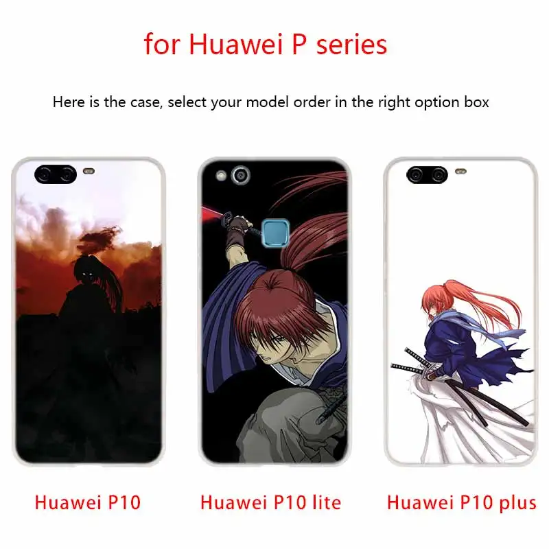 Чехол MLLSE Rurouni Kenshin с аниме рисунком силиконовый мягкий чехол из ТПУ для Huawei P30 P20 Pro