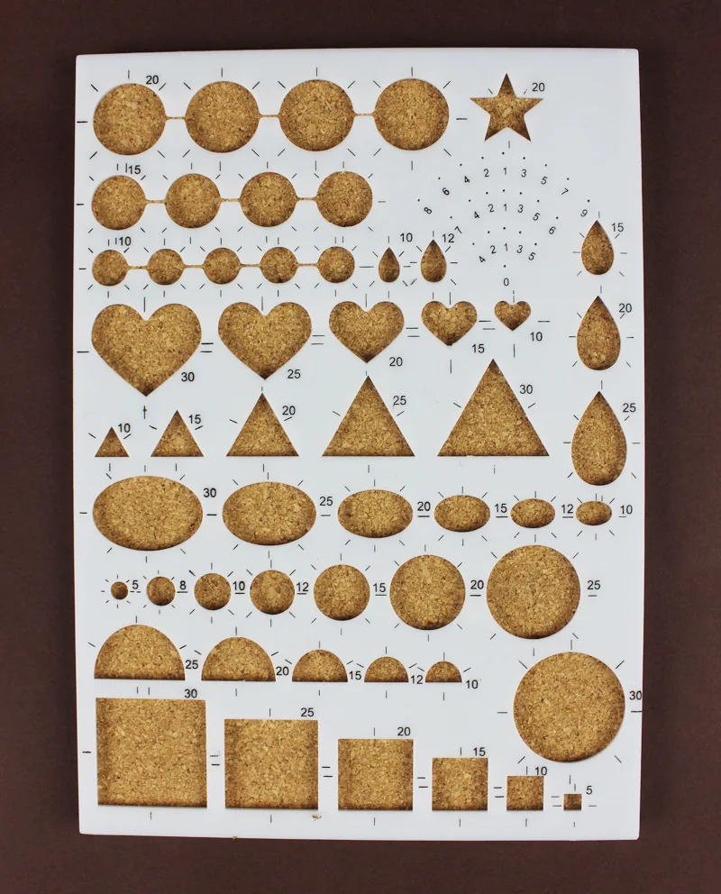 Картонный Шаблон шаблон форма доска для бумаги Рукоделие сделай сам обжимной