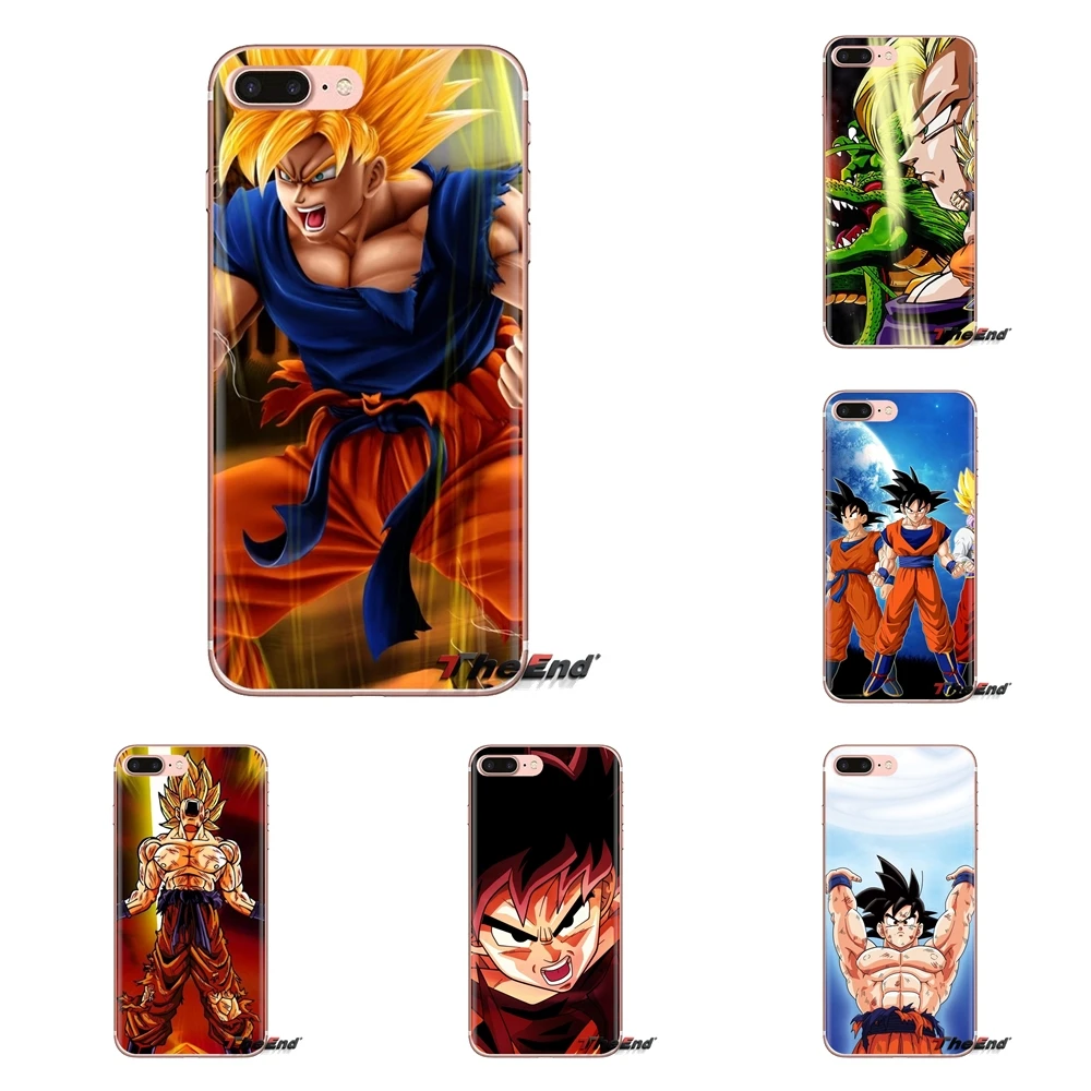 Dbz goku обои для HTC One U11 U12 X9 M7 M8 A9 M9 M10 E9 Plus Desire 630 530 626 628 816 820 830 мягкий прозрачный чехол |