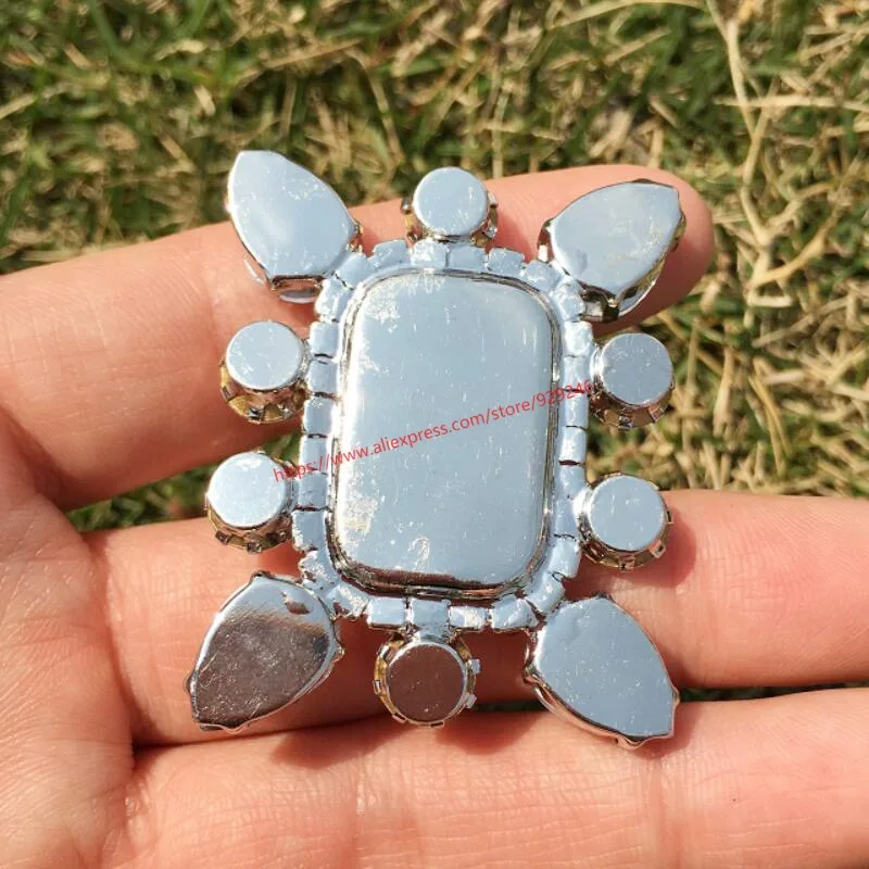 1 шт./лот большая Цветочная аппликация плоская задняя сторона в старинном стиле