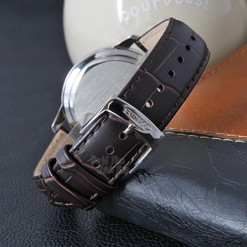 Seiko часы мужские Топ люксовый бренд спортивные наручные часы солнечные часы кварцевые часы наручные мужские Хронограф Relogio Masculino SNN