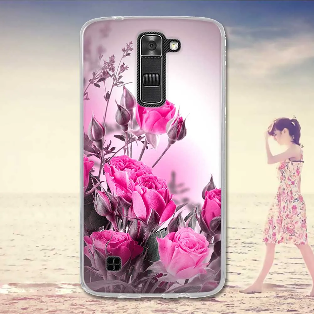 Чехол для LG K7 X210 X210DS MS330 Tribute 5 Dual SIM M1 TPU 3D рельефная печать силиконовый чехол LS675 Q7 0