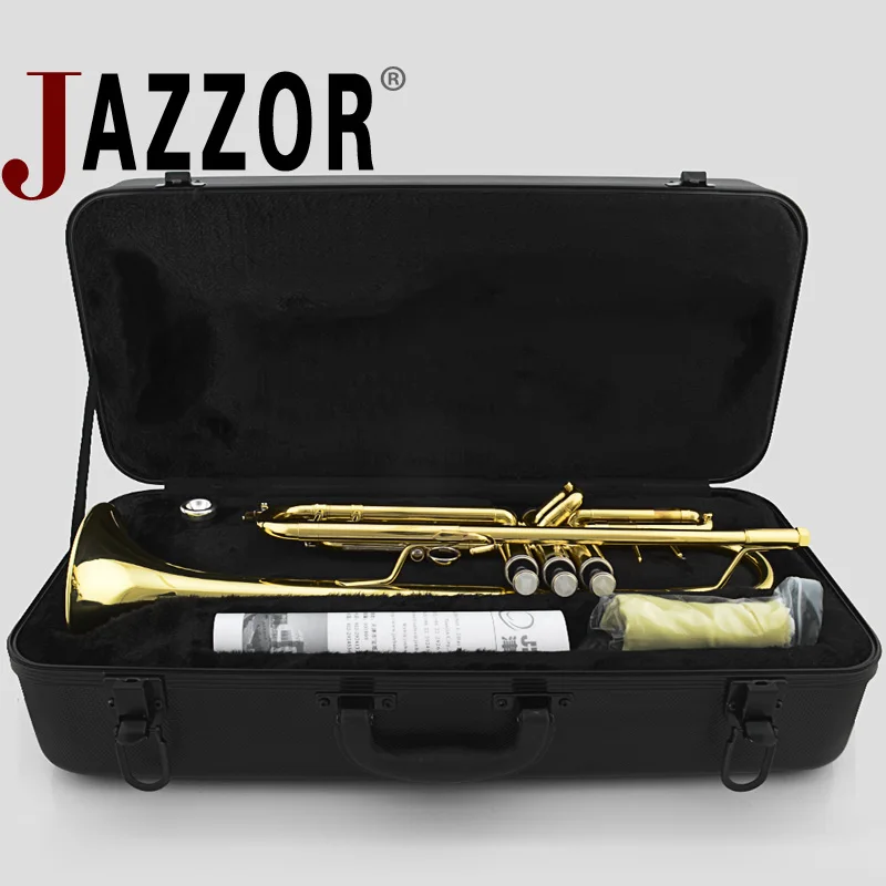 Профессиональная труба JAZZOR JBTR 400 B с мундштуком и корпусом латунные