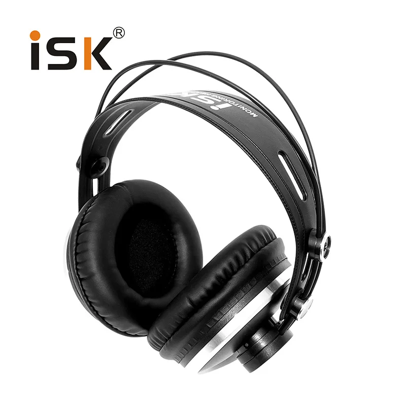 Фирменные оригинальные наушники ISK HP 980 профессиональная студийная DJ гарнитура с